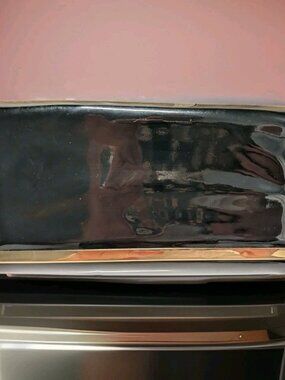 Black Patent Leather Women's Clutch Estee Lauder Brand